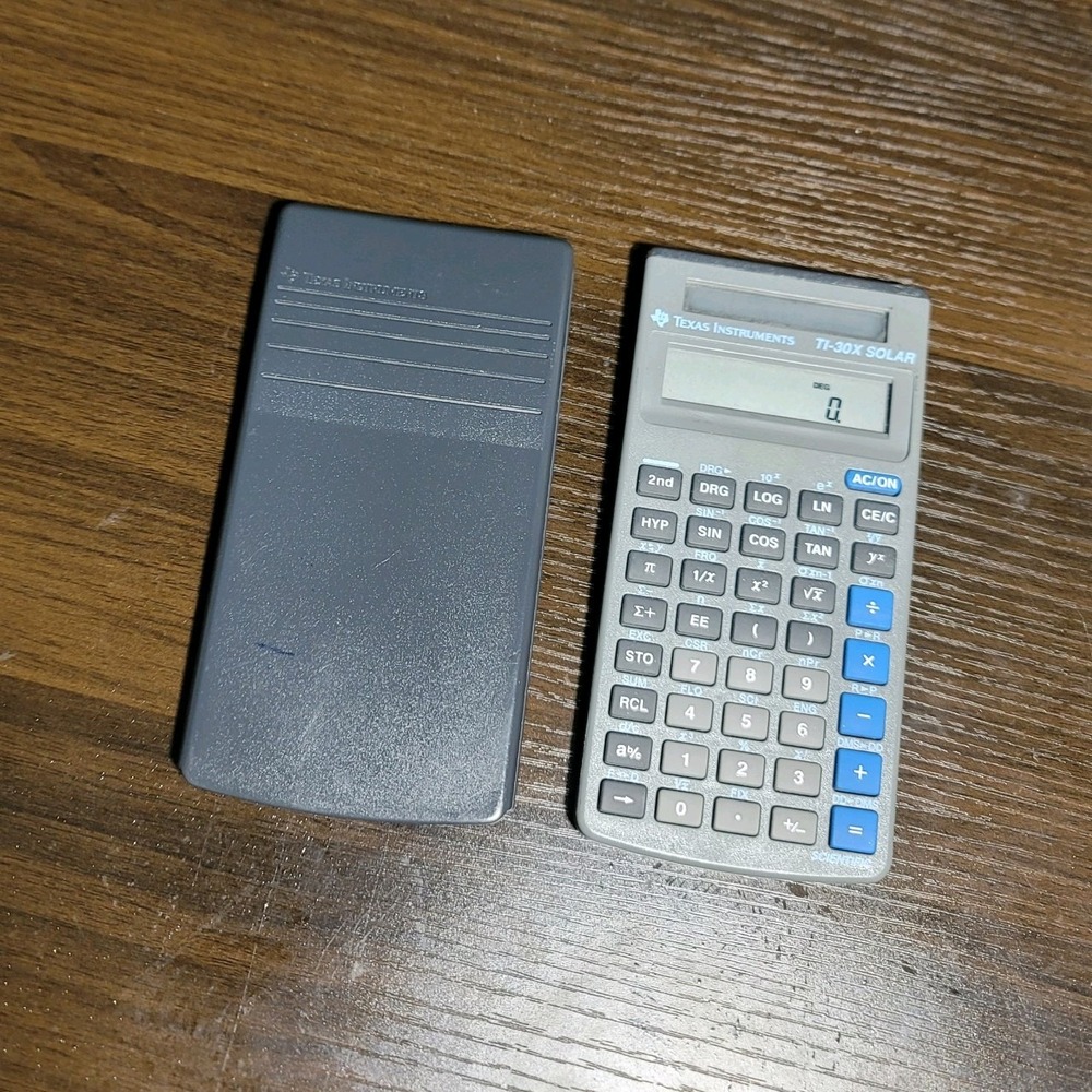TEXAS INSTRUMENTS TI-30X SOLAR SCIENTIFIC CALCULATOR (Vintage)